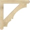 Ekena Millwork Balboa Craftsman Rough Sawn Bracket, Douglas Fir, 4"W x 36"D x 36"H BKT04X36X36BOA04RDF - alternate 4